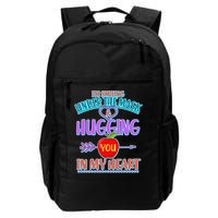 I'm Smiling Under The Mask & Hugging You In My Heart Daily Commute Backpack