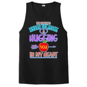 I'm Smiling Under The Mask & Hugging You In My Heart PosiCharge Competitor Tank