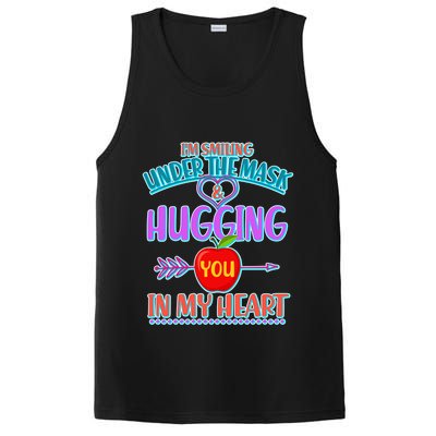 I'm Smiling Under The Mask & Hugging You In My Heart PosiCharge Competitor Tank