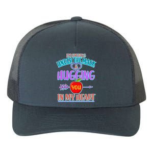 I'm Smiling Under The Mask & Hugging You In My Heart Yupoong Adult 5-Panel Trucker Hat