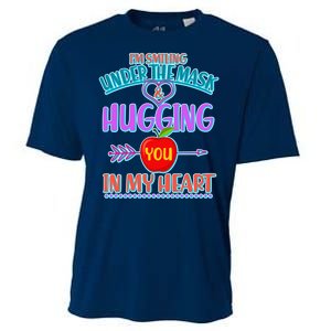 I'm Smiling Under The Mask & Hugging You In My Heart Cooling Performance Crew T-Shirt