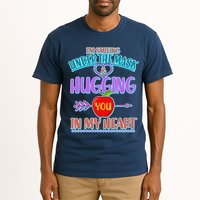 I'm Smiling Under The Mask & Hugging You In My Heart Tall T-Shirt
