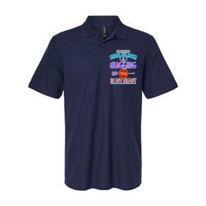 I'm Smiling Under The Mask & Hugging You In My Heart Softstyle Adult Sport Polo