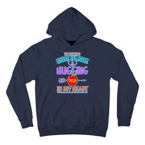 I'm Smiling Under The Mask & Hugging You In My Heart Tall Hoodie