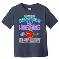 I'm Smiling Under The Mask & Hugging You In My Heart Toddler T-Shirt