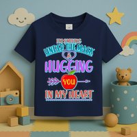 I'm Smiling Under The Mask & Hugging You In My Heart Toddler T-Shirt