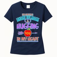 I'm Smiling Under The Mask & Hugging You In My Heart Womens T-Shirt