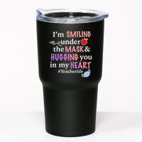 I'm Smiling Under The Mask Hugging You In My Heart Tumbler