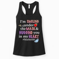 I'm Smiling Under The Mask Hugging You In My Heart Womens Tank Top