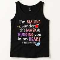 I'm Smiling Under The Mask Hugging You In My Heart Tank Top