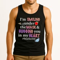 I'm Smiling Under The Mask Hugging You In My Heart Tank Top