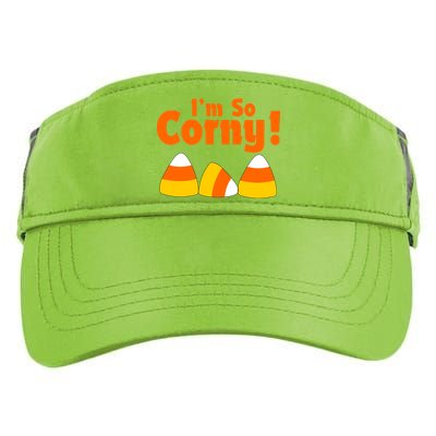 I'm So Corny Candy Corn Halloween Adult Drive Performance Visor