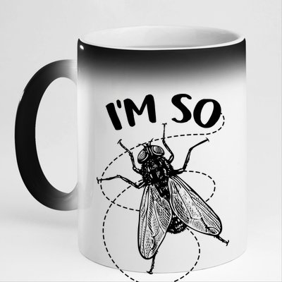 I'm So Fly 11oz Black Color Changing Mug