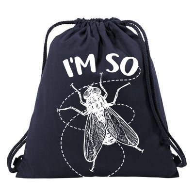 I'm So Fly Drawstring Bag