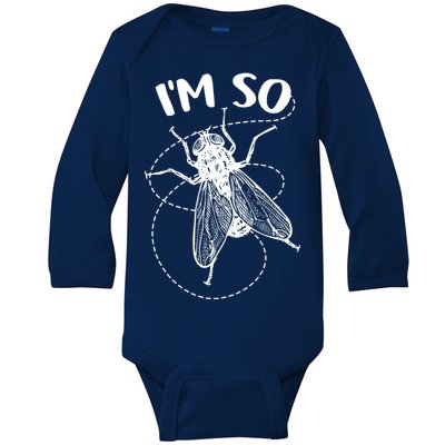 I'm So Fly Baby Long Sleeve Bodysuit