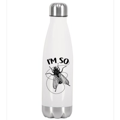 I'm So Fly Stainless Steel Insulated Water Bottle