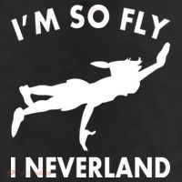 I'm So Fly I Neverland 7 Panel Mesh Trucker Snapback Hat