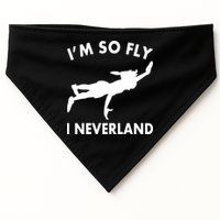 I'm So Fly I Neverland USA-Made Doggie Bandana