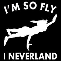 I'm So Fly I Neverland USA-Made Doggie Bandana