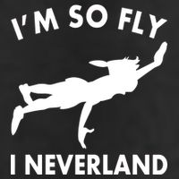 I'm So Fly I Neverland Adult Drive Performance Visor
