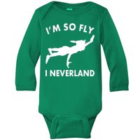 I'm So Fly I Neverland Baby Long Sleeve Bodysuit