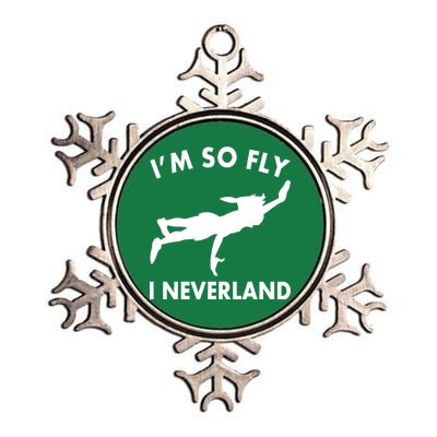 I'm So Fly I Neverland Metallic Star Ornament