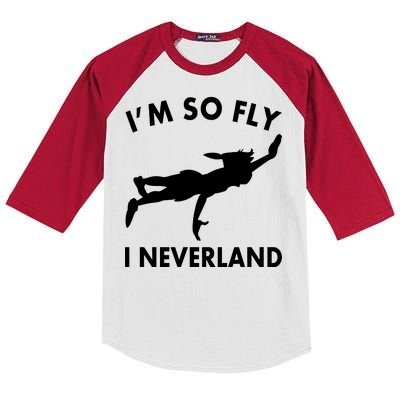 I'm So Fly I Neverland Kids Colorblock Raglan Jersey