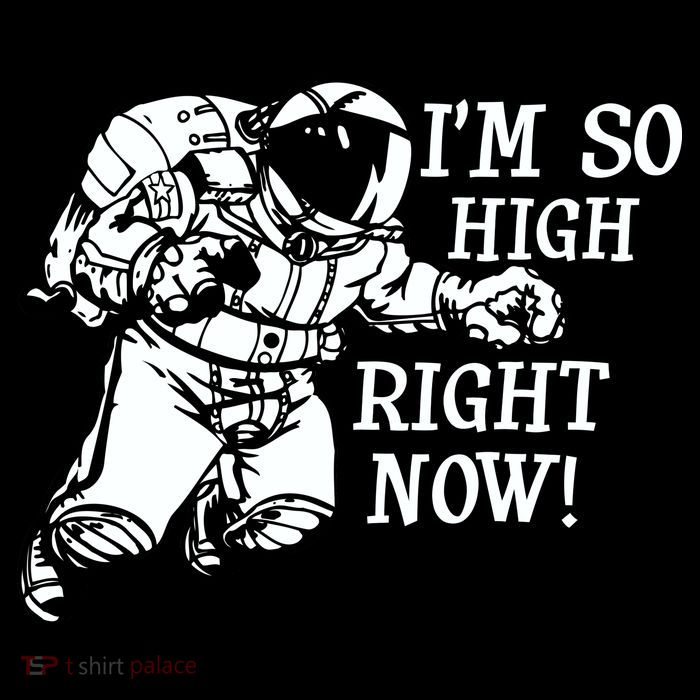 I'm So High Right Now Drawstring Bag