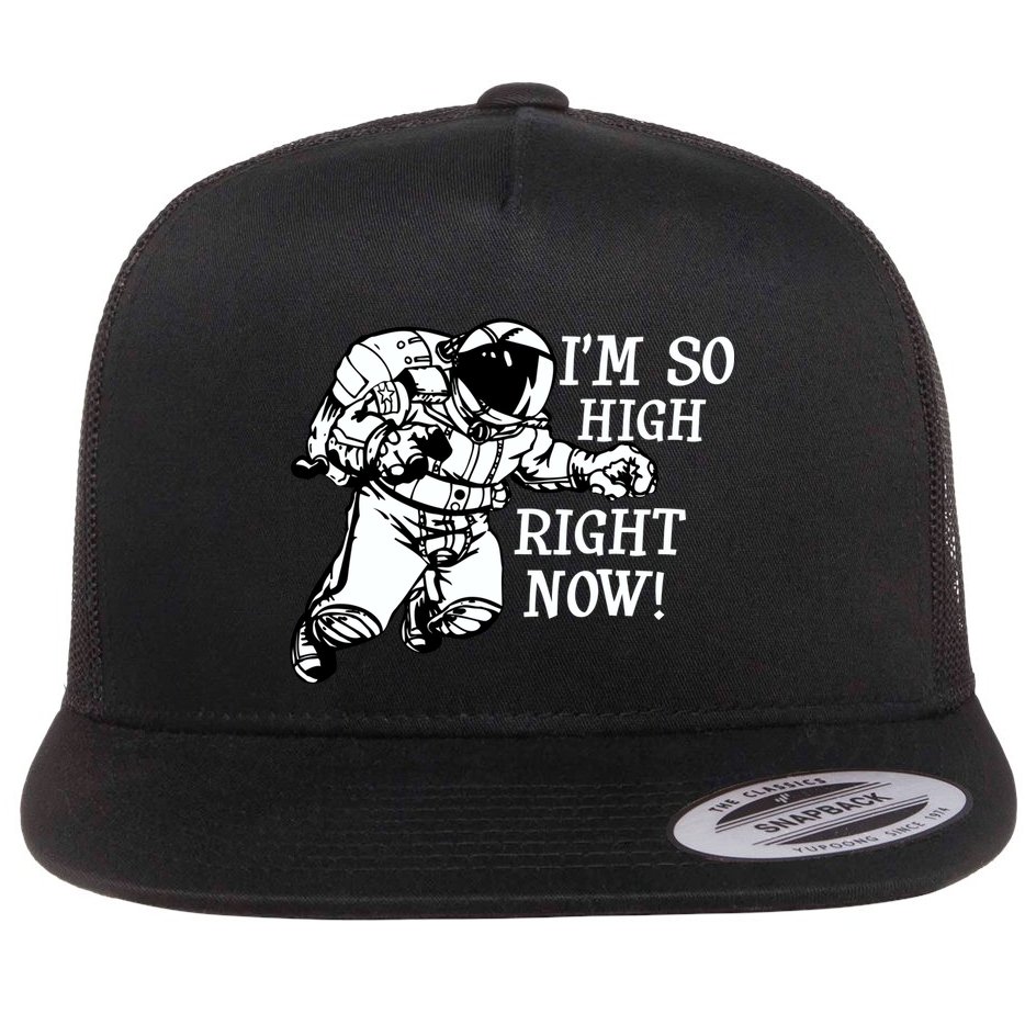 I'm So High Right Now Flat Bill Trucker Hat