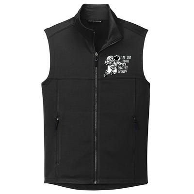 I'm So High Right Now Collective Smooth Fleece Vest