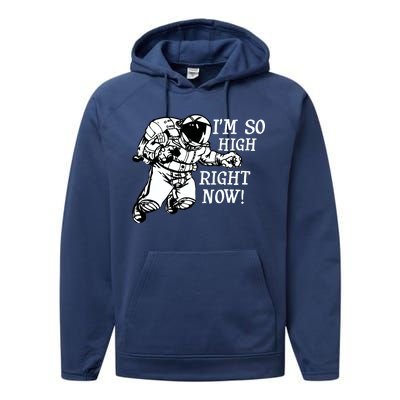 I'm So High Right Now Performance Fleece Hoodie