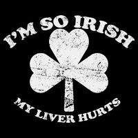 I'm So Irish My Liver Hurts Flexfit Unipanel Trucker Cap