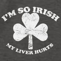 I'm So Irish My Liver Hurts Vector Backpack