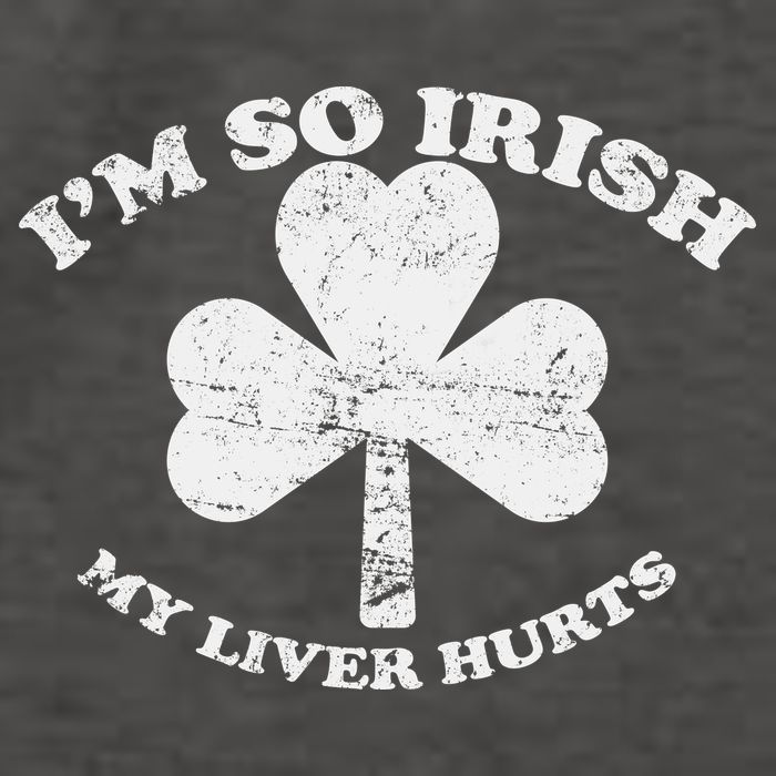 I'm So Irish My Liver Hurts Vector Backpack