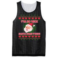 I'm So Nice Santa Came Twice Mesh Reversible Basketball Jersey Tank