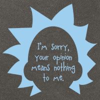 I'm Sorry Your Opinion Means Nothing To Me Cotton Canvas Backpack