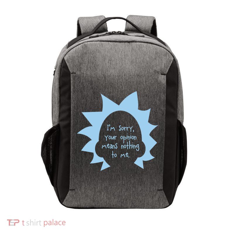 I'm Sorry Your Opinion Means Nothing To Me Vector Backpack