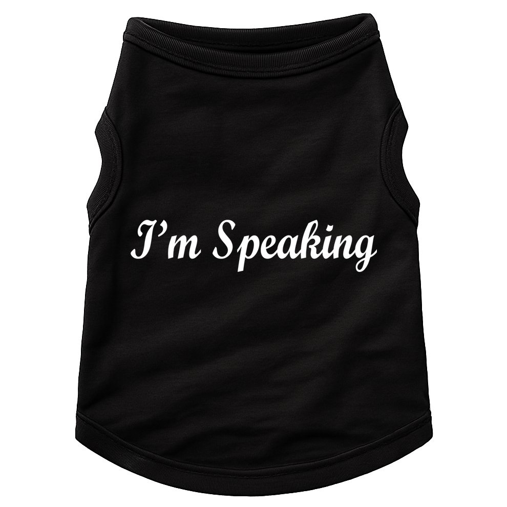 I'm Speaking Doggie Tank