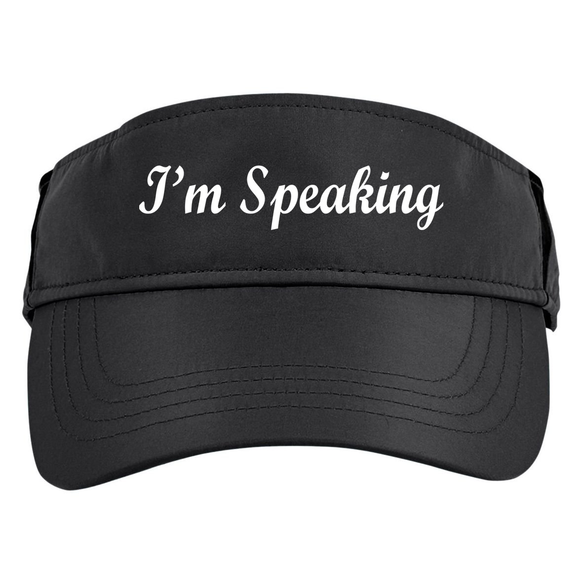 I'm Speaking Adult Drive Performance Visor