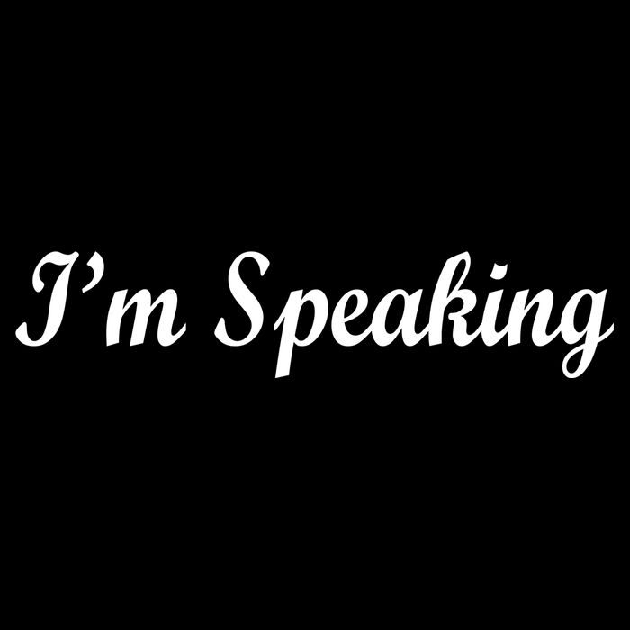 I'm Speaking 16 in Basic Backpack
