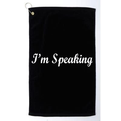 I'm Speaking Golf Towel