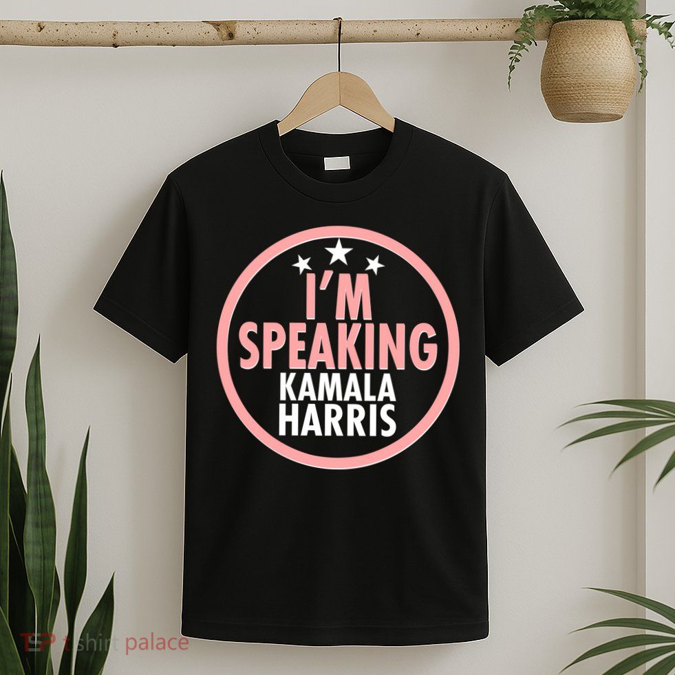 I'm Speaking Emblem Kamala Harris Madam Vice President T-Shirt