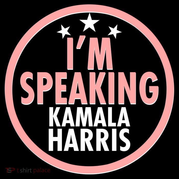 I'm Speaking Emblem Kamala Harris Madam Vice President Flatbill Hat