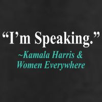 I'm Speaking Kamala Harris and Woman Everywhere Garment-Dyed Heavyweight T-Shirt