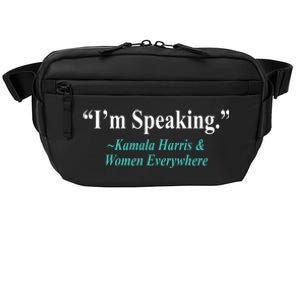 I'm Speaking Kamala Harris and Woman Everywhere Crossbody Pack