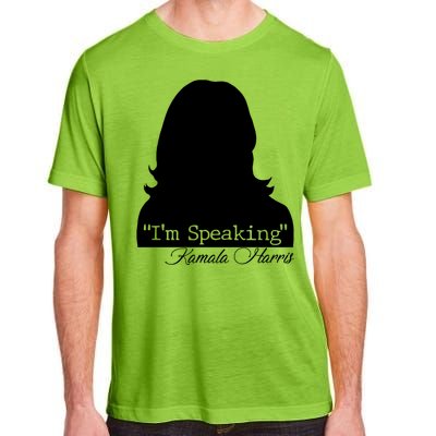 I'm Speaking Kamala Harris Silhouette  Adult ChromaSoft Performance T-Shirt