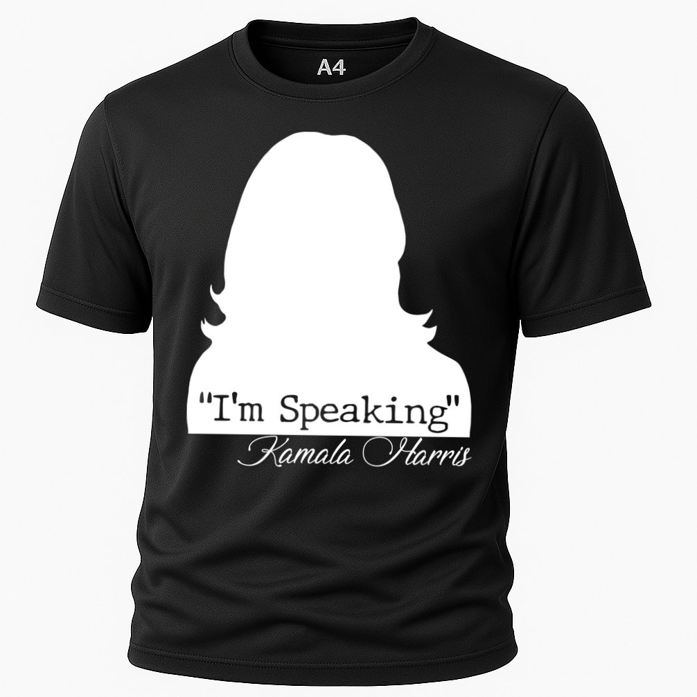 I'm Speaking Kamala Harris Silhouette  Cooling Performance Crew T-Shirt