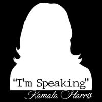 I'm Speaking Kamala Harris Silhouette  Sweatshirt