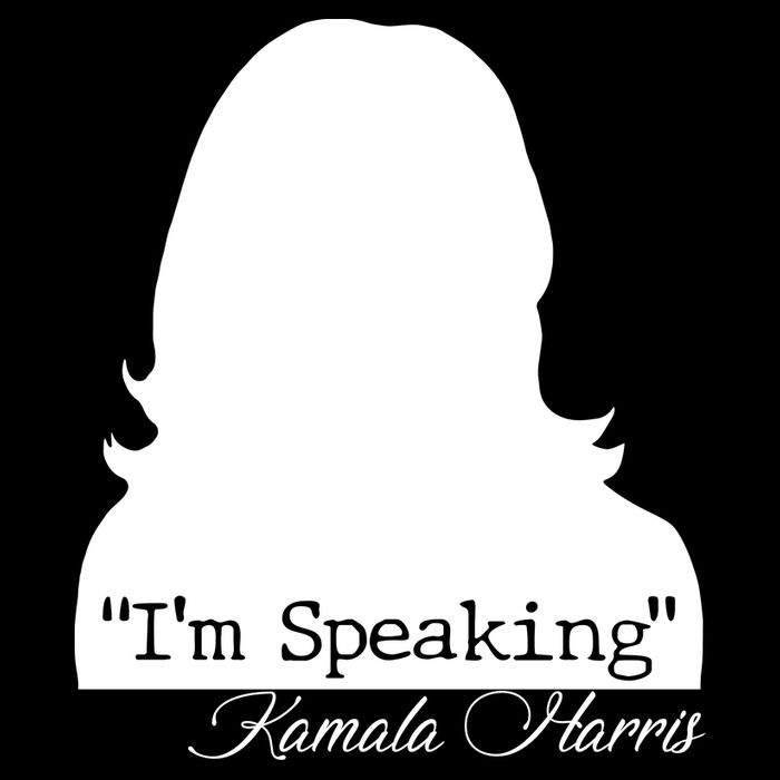 I'm Speaking Kamala Harris Silhouette  Sweatshirt
