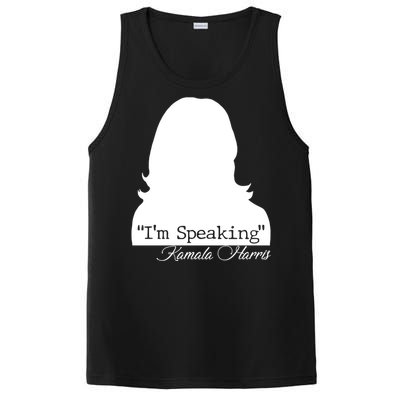 I'm Speaking Kamala Harris Silhouette  PosiCharge Competitor Tank